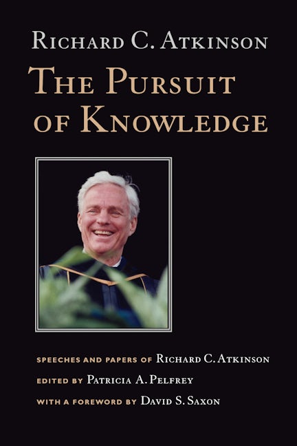 Book cover image for The Pursuit of Knowledge ISBN: 9780520251991